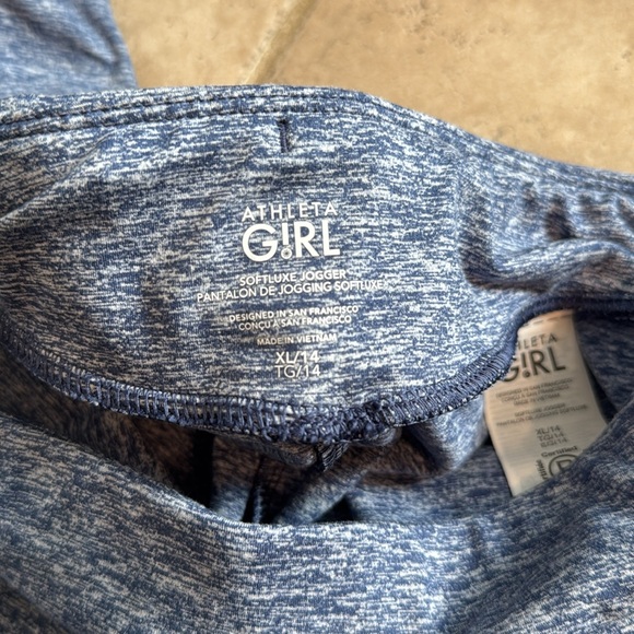 Athleta Girl Softluxe Jogger size XL 14 - Picture 3 of 3
